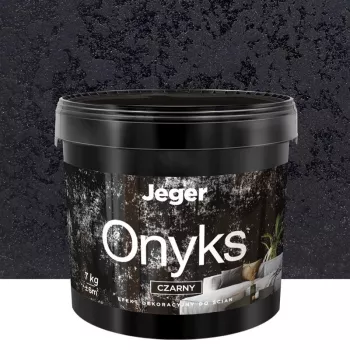 Jeger Plaster Onyks Black 7 kg Dekoratiivkrohv