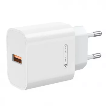 Jellico AK-165 USB 22.5W QC 3.0 nutikas kiirlaadija 1x USB (5-12V) valge