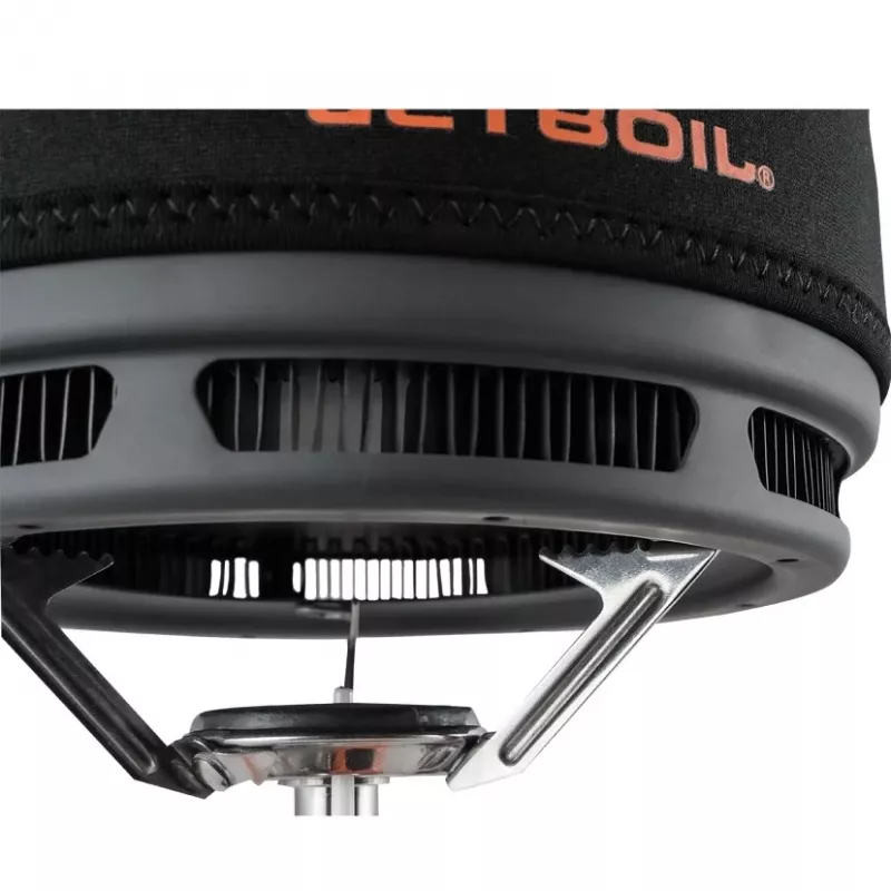 Jetboil 1.5L keraamiline keedupott - matkakeedupott FluxRingi, kõvadeks anodeeritud alumiiniumi, mittenakkuva katte ja kokkupandavate käepidemetega