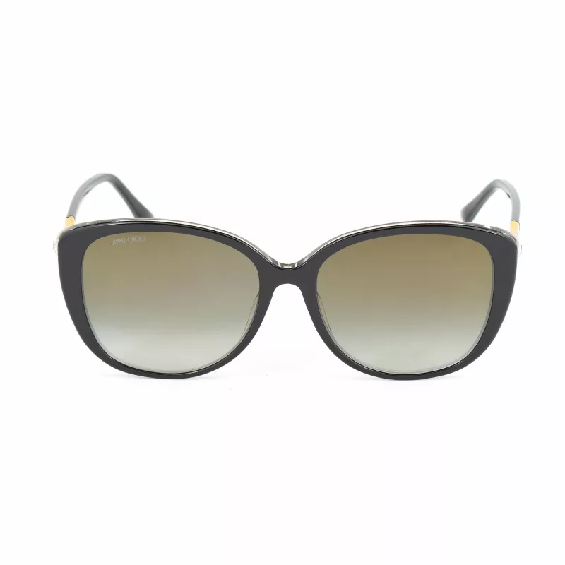 JIMMY CHOO ALY-F-S-AE2 Naiste kassisilma päikeseprillid kuldne pruuni gradiendiga 54/18/145 mm