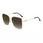 JIMMY CHOO HESTER S06JHA Naiste päikeseprillid - must atsetaatraam, hall gradientlääts, 59 mm