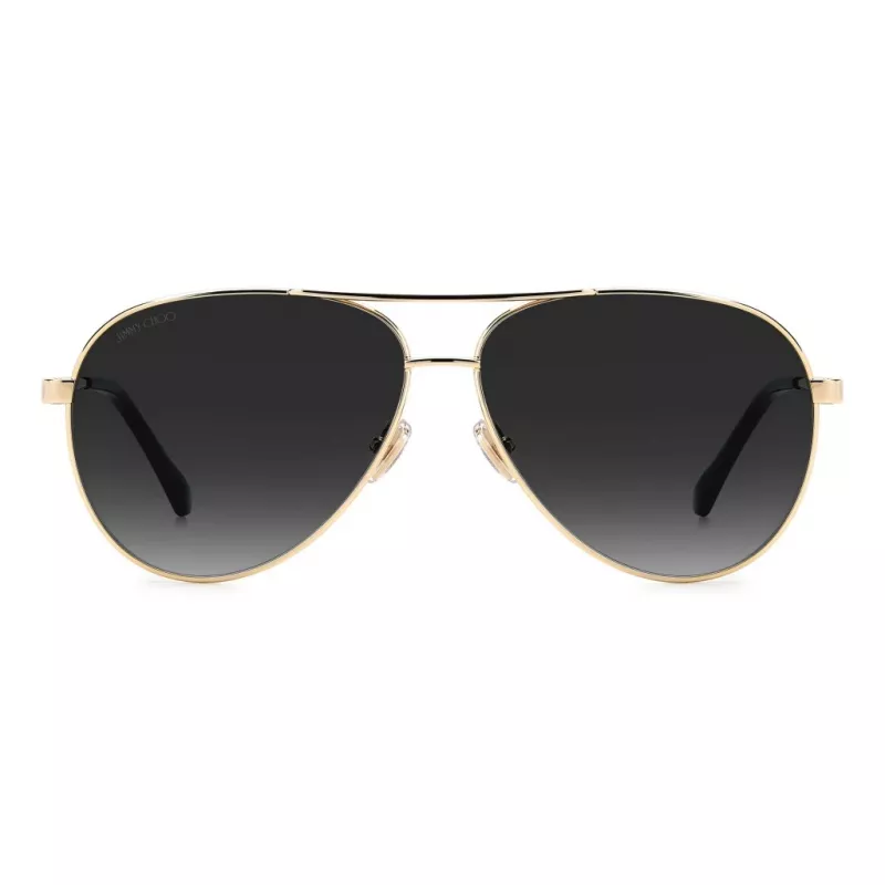 JIMMY CHOO JIMENA-S-2M2 Naiste ruudukujulised atsetaatpäikeseprillid Havana pruun gradient 60/12/145 mm
