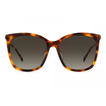 JIMMY CHOO NEREA Päikeseprillid NEREAGS05LHA Naiste Kass-silm Atsetaat Must Hall 55/20/144 mm
