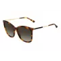 JIMMY CHOO NEREA Päikeseprillid NEREAGS05LHA Naiste Kass-silm Atsetaat Must Hall 55/20/144 mm