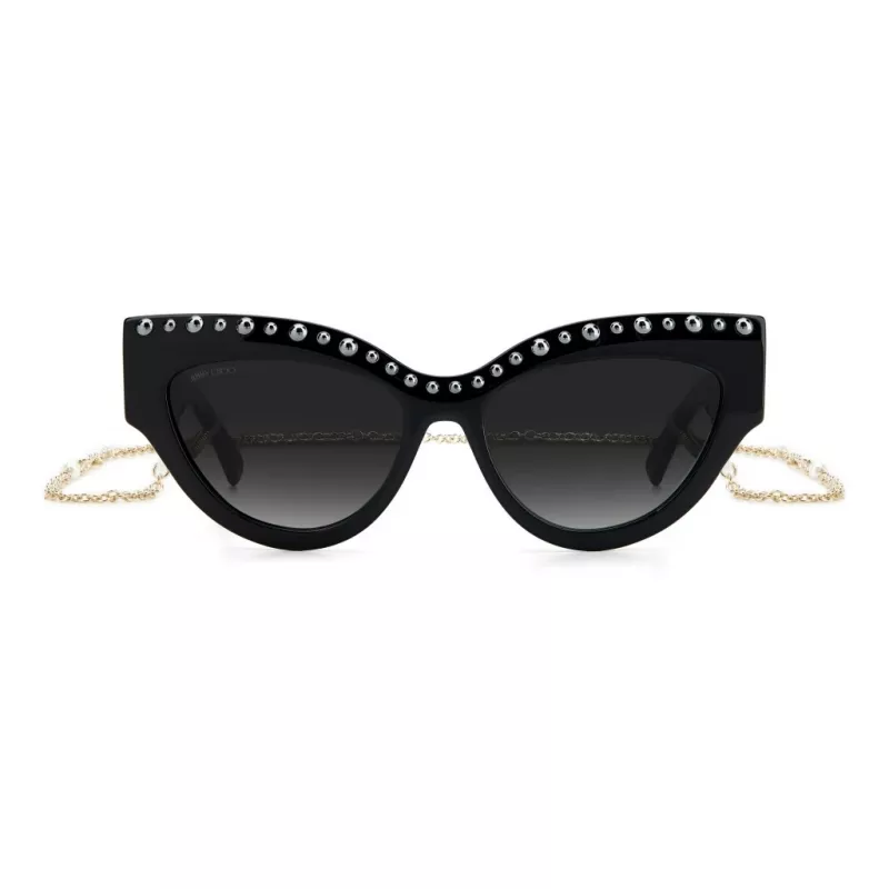JIMMY CHOO SONJA Päikeseprillid GNS8079O 55/17/145 mm Naiste atsetaatraam UV400
