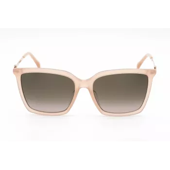 JIMMY CHOO TOTTA-G-S-FWM Naiste Päikeseprillid - Must Atsetaatraam, Hallid Gradientläätsed, 56mm