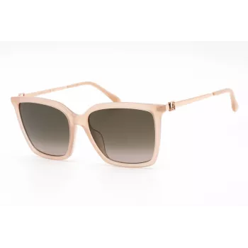 JIMMY CHOO TOTTA-G-S-FWM Naiste Päikeseprillid - Must Atsetaatraam, Hallid Gradientläätsed, 56mm