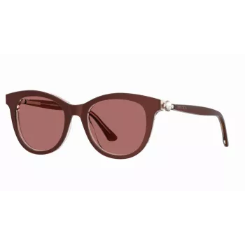 JIMMY CHOO Naiste Annabeth/S Päikeseprillid - Must raam, Hall Gradient Lääts - 51/19/145 mm