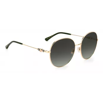 JIMMY CHOO BIRDIESPEFIB naiste päikeseprillid - ülisuured ruudukujulised kassisilma atsetaatraamiga - 60/18/145 mm - UV400 kaitse
