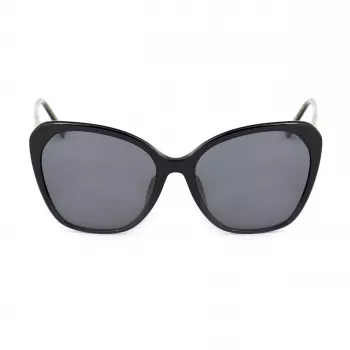 JIMMY CHOO Naiste ELE-F-S-807 Moepäikeseprillid - Atsetaatraam, Polükarbonaat läätsed, UV400 kaitse, 56mm läätse laius