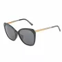 JIMMY CHOO Naiste ELE-F-S-807 Moepäikeseprillid - Atsetaatraam, Polükarbonaat läätsed, UV400 kaitse, 56mm läätse laius