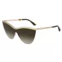 JIMMY CHOO Naiste Kristens Cat Eye Päikeseprillid Havana Pruun Gradient 56mm