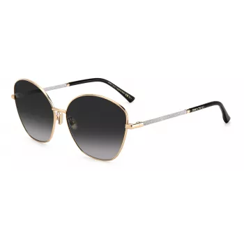 Jimmy Choo Naiste MARILIA Päikeseprillid GSK2M2 Kuld/Havanna Pruun Gradient 63mm