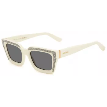 JIMMY CHOO Naiste MEGS/S päikeseprillid - Havana atsetaatraam, pruun gradientlääts, 51 mm