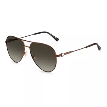 Jimmy Choo Naiste Päikeseprillid Olly/S J7D - Liblikas Ülisuure Ruudukujulise Raamiga, 60/14/145 mm