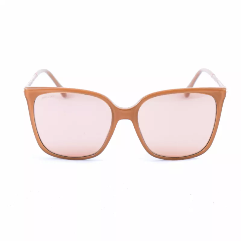 Jimmy Choo Women's Scilla F/S WM2S Päikeseprillid - Must atsetaatne liblika/kassisilma raamiga hallide gradientläätsedega - 52/15/140 mm