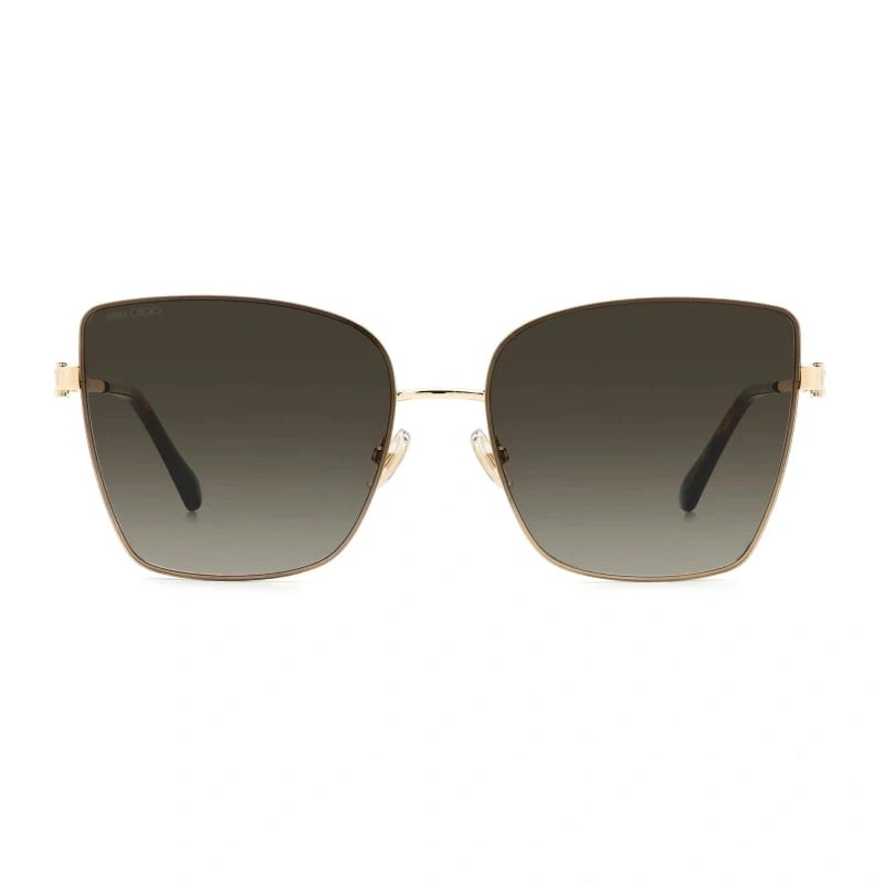 JIMMY CHOO Naiste VELLA-S-06J Kassiprilli Päikeseprillid Havana/Pruun Gradient 59mm