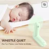 JISULIFE kaasaskantav ventilaator Handheld Fan 8 Plus 5000mAh USB-C laetav portatiivne ventilaator koos akupangaga ja LED-ekraaniga - roheline