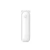 JISULIFE kaasaskantav ventilaator 8 Plus valge - 5000mAh, USB-C, 46h aku kestvus, LED-ekraan, akupank