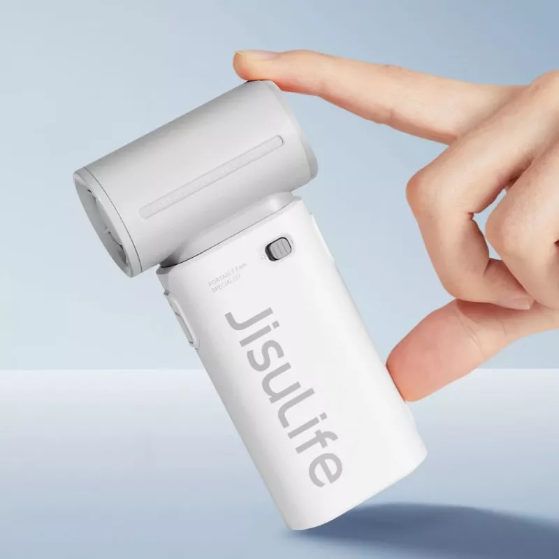 JISULIFE Kaasaskantav Ventilaator Life9 5000mAh USB Ventilaator - Hall