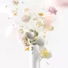 JISULIFE Käeshoitav Ventilaator Pro1 Mini 4250 mAh USB-C Kaasaskantav Ventilaator - Valge