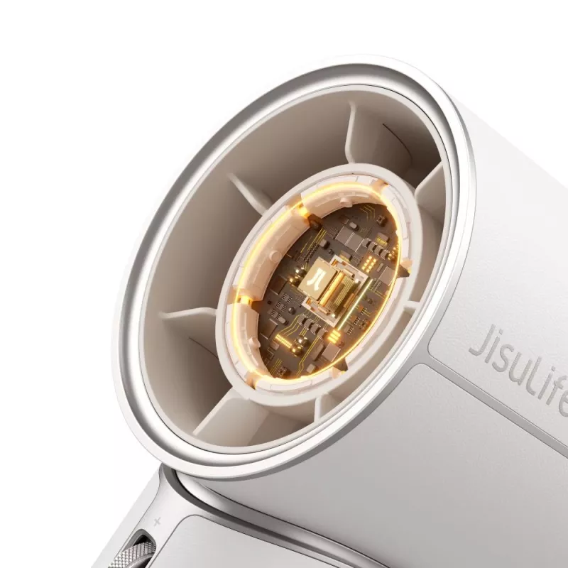 JISULIFE Käeshoitav Ventilaator Pro1 Mini 4250 mAh USB-C Kaasaskantav Ventilaator - Valge
