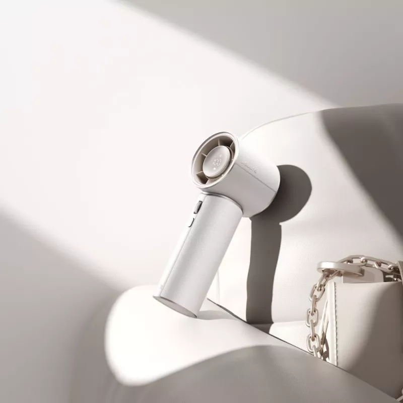 JISULIFE Käeshoitav Ventilaator Pro1 Mini 4250 mAh USB-C Kaasaskantav Ventilaator - Valge