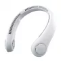 JISULIFE Neck Fan 3 Grey - kantav labadeta ventilaator 4000mAh akuga, 5 kiirust, USB-C
