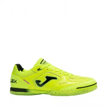 Joma Top Flex Indoor 2609 Fluorescent Yellow Futsal Shoes Size 42