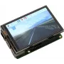 Joy-it 3,5-tolline TFT puutetundlik ekraanimoodul Raspberry Pi B+ / 2B / 3B / 3B+ / 4B jaoks - 480x320 SPI resistiivne puuteekraan