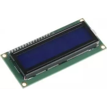 JOY-IT SBC-LCD16x2 I2C LCD-kuvari moodul Raspberry Pi jaoks, 16x2 tähemärki, roheline/sinine taustvalgus