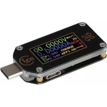 JOY-IT TC66C USB-C võimsusmõõtur värvilise LCD-ekraani ja Bluetoothiga