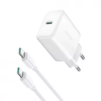 JOYROOM 10000mAh 22.5W USB-C Power Bank with Built-in Cable