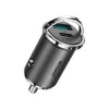 JOYROOM 45W USB Car Charger with USB-C and USB-A, Power Delivery, Quick Charge 3.0, AFC, SCP, Grey (C-A35)