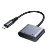 Joyroom Adapter DAC 2-in-1 Lightning to Lightning/Lightning, 60W, 0,12m, Must (JR-SY-L02)
