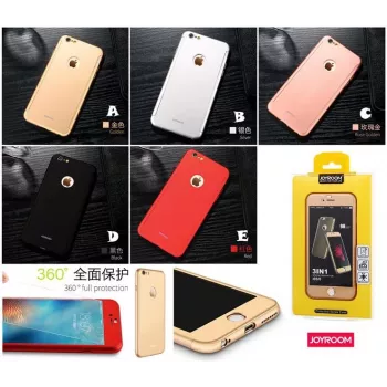 Joyroom Apple iPhone 7 plastikümbris 360° JR-BP207 Roosakuld