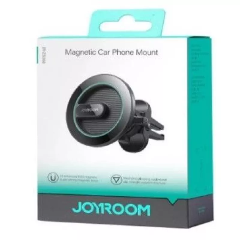 Joyroom Auto Magnetiline Telefonihoidja Õhutusavale Must