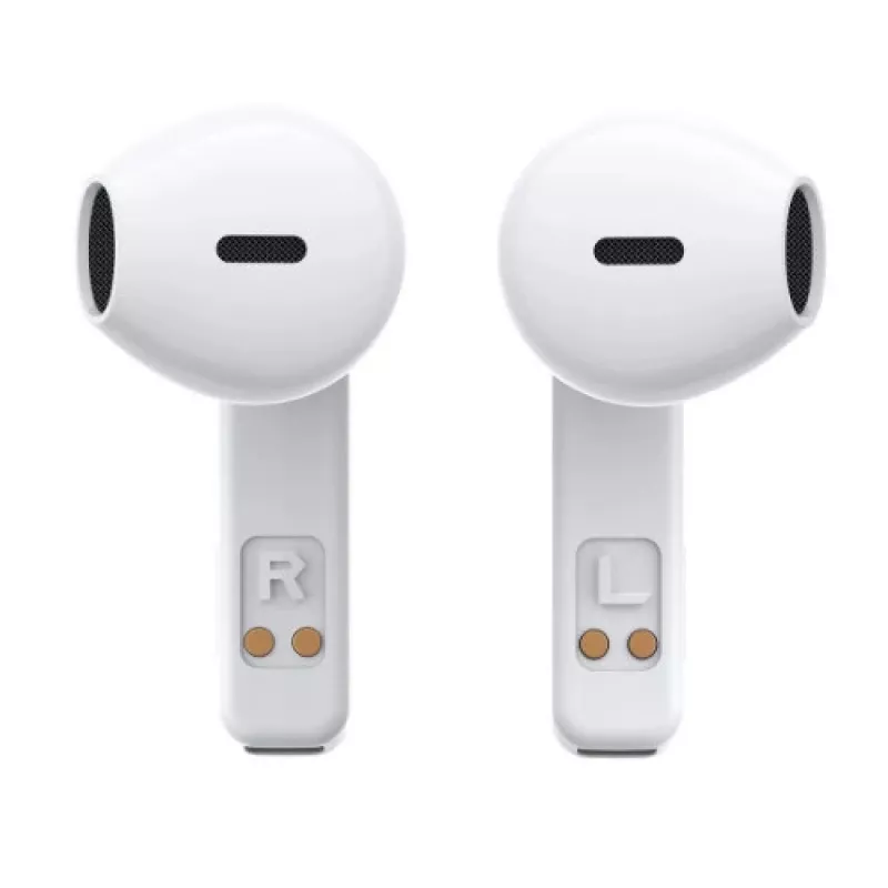 Joyroom IceLens Series True Wireless Earbuds LED-tuledega, Bluetooth 5.3, Valge (JR-TC1-WHT)