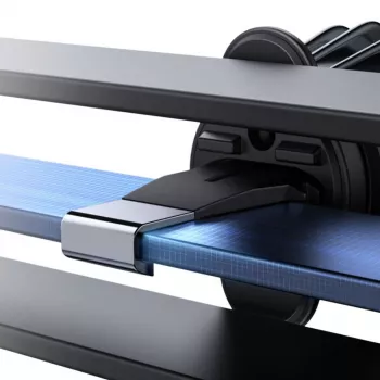 Joyroom Joyroom Magnetiline Autohoidik Juhtmevaba Laadija 15W Õhutusava jaoks Must (JR-ZS240 Pro)