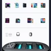 Joyroom JR-CCD03 autolaadija digitaalse ekraaniga, 3x USB-A, 17W, 3.4A, must