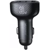 Joyroom JR-CCD04 Auto laadija 30W 2x USB-C USB-A digitaalekraaniga - Must