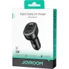 Joyroom JR-CCD04 Auto laadija 30W 2x USB-C USB-A digitaalekraaniga - Must