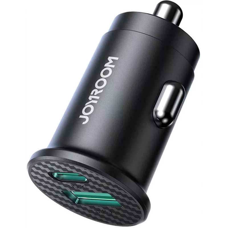 JOYROOM JR-CCN16 Mini 15W USB-A autolaadija, must