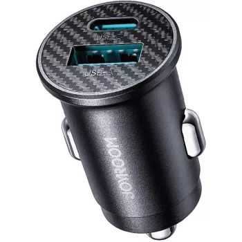 JOYROOM JR-CCN16 Mini 15W USB-A autolaadija, must