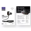 Joyroom JR-CL03 5-in-1 autolaadija, 31W, 5 USB-A porti, must
