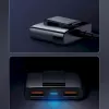 Joyroom JR-CL03 5-in-1 autolaadija, 31W, 5 USB-A porti, must