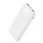 Joyroom JR-PBF12 Power Bank 10000mAh 2.4A Dual USB-A USB-C Valge