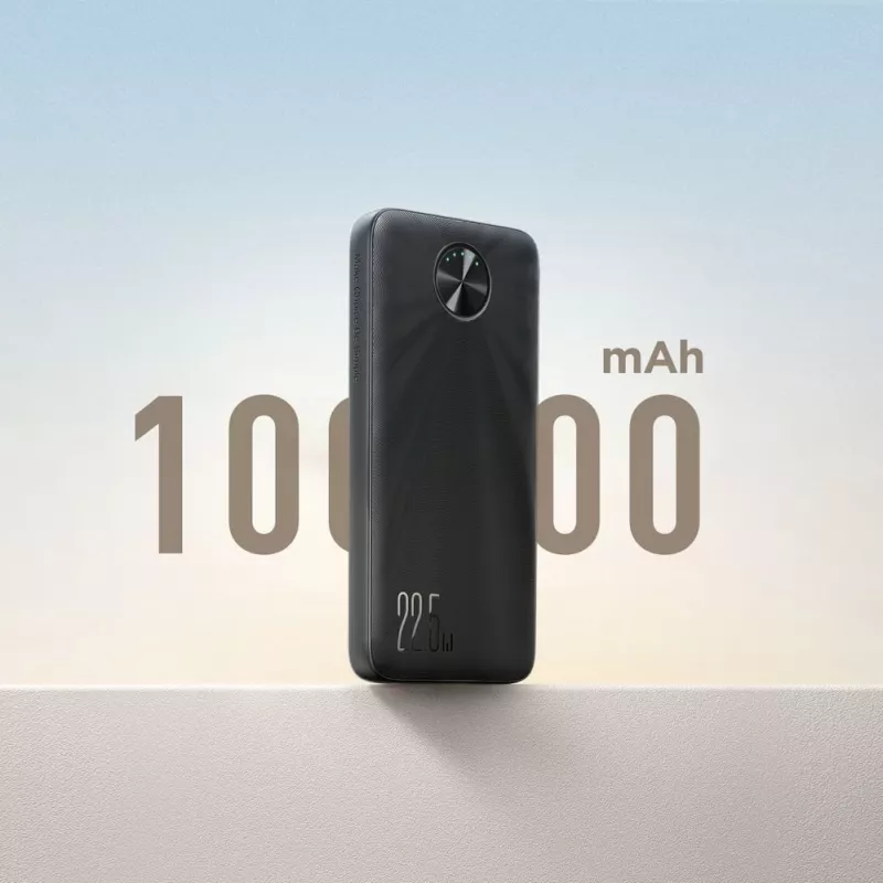 Joyroom JR-PBF15 Power Bank 10000mAh USB-C USB-A 22.5W Must