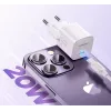 JOYROOM JR-TCF02 USB-C PD 20W seinadapter USB-C kaabliga - valge