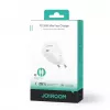 JOYROOM JR-TCF02 USB-C PD 20W seinadapter USB-C kaabliga - valge